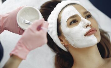 peeling w salonie kosmetycznym